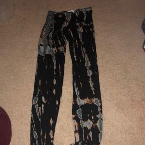 Tie dye leggings